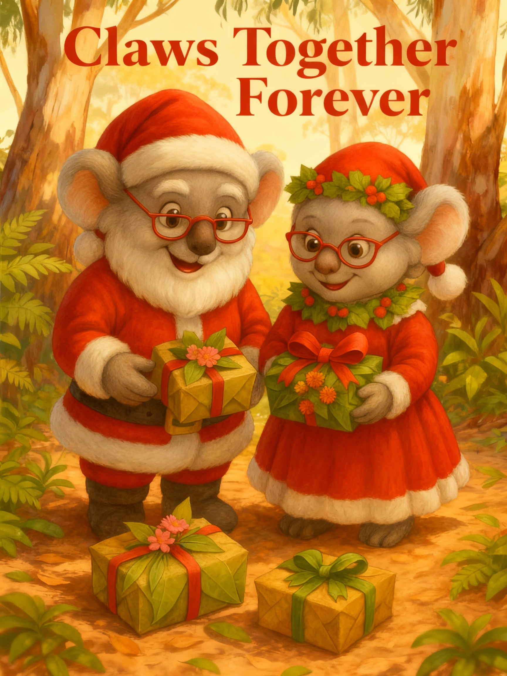 Claws Together Forever – A short kids christmas tale from the Gum Tree