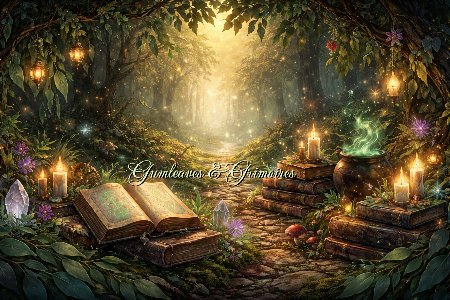 Gumleaves and Grimoires Banner